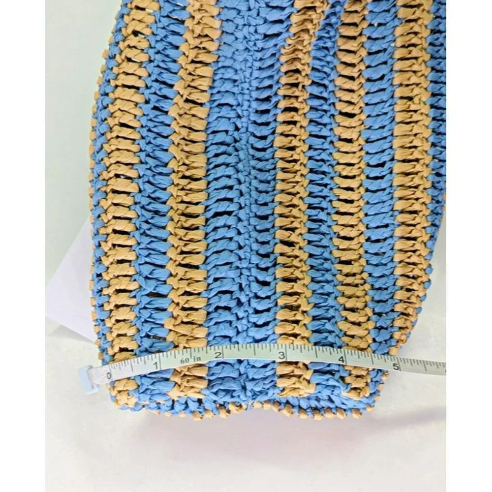 A.L.C. Parker Women's Striped Raffia Bag O/S (MSRP $295)